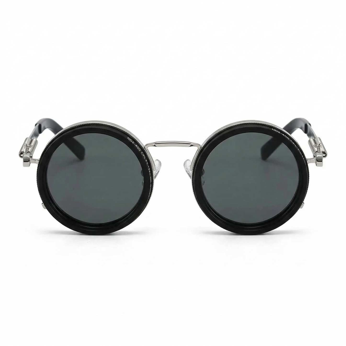 Eclipse Round – Bold Series SILVER / BLACK